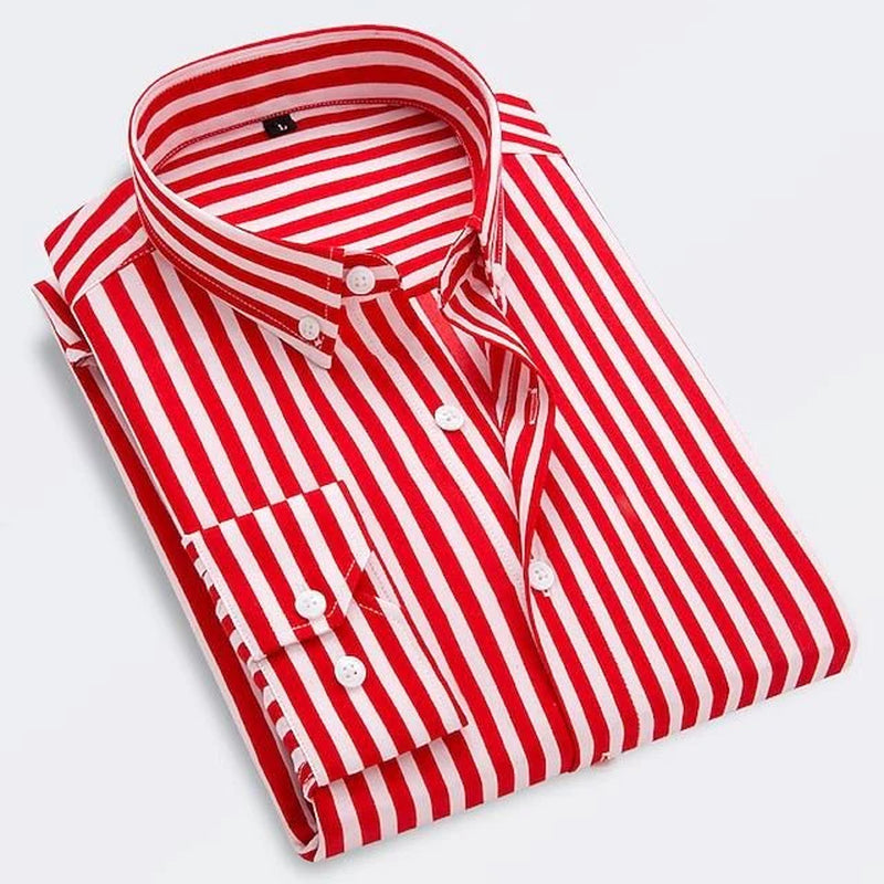 Jeroen - Camisa De Verano a Rayas Transpirable