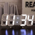 3D LED Digital Clock Wall Decoration Glow Night Mode Decoration for Home Adjustable Electronic Watch Clock Decor Clocks Garden