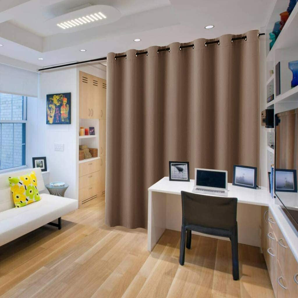 Cortinas 100 X 84 Blackout Termicas Opacas Para Habitacion Sala Grandes Negro