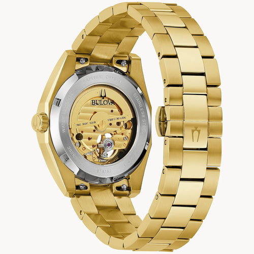 Automatic Watch 97A182, Gold, Bracelet