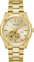 Automatic Watch 97A182, Gold, Bracelet