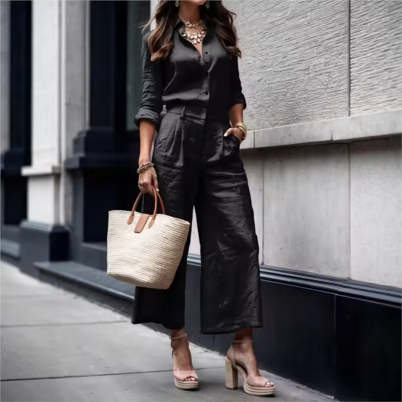 Noor™ | Conjunto Holgado Con Pantalones