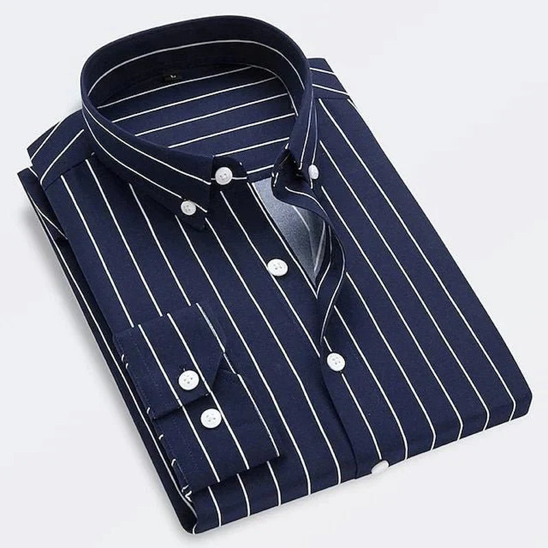 Jeroen - Camisa De Verano a Rayas Transpirable