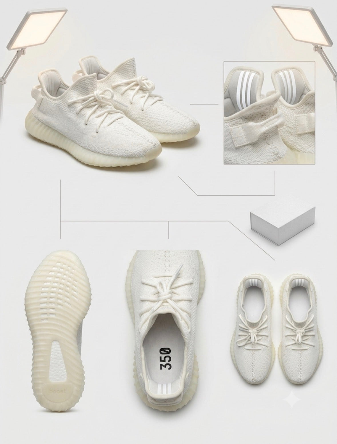 Adidas yeezy Boost 350 Triple White