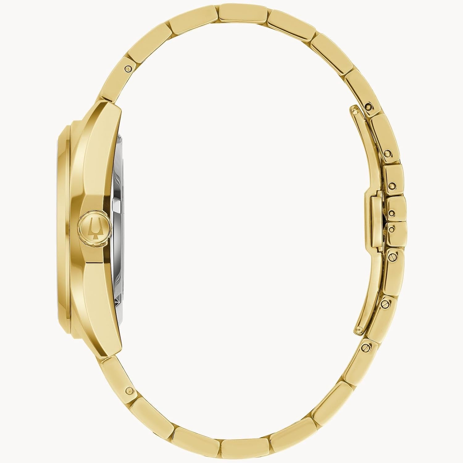 Automatic Watch 97A182, Gold, Bracelet