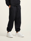 Apollo Heavyweight Cotton Black Sweatpants