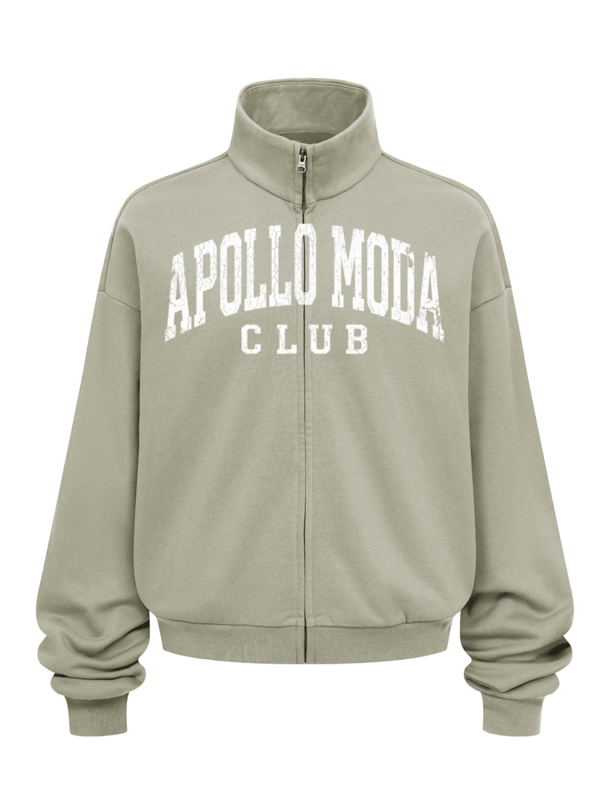 Club Collegiate Oversized Full-Zip Sweatshirt