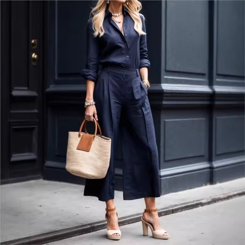 Noor™ | Conjunto Holgado Con Pantalones
